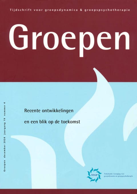 Omslag van Tijdschrift Groepen